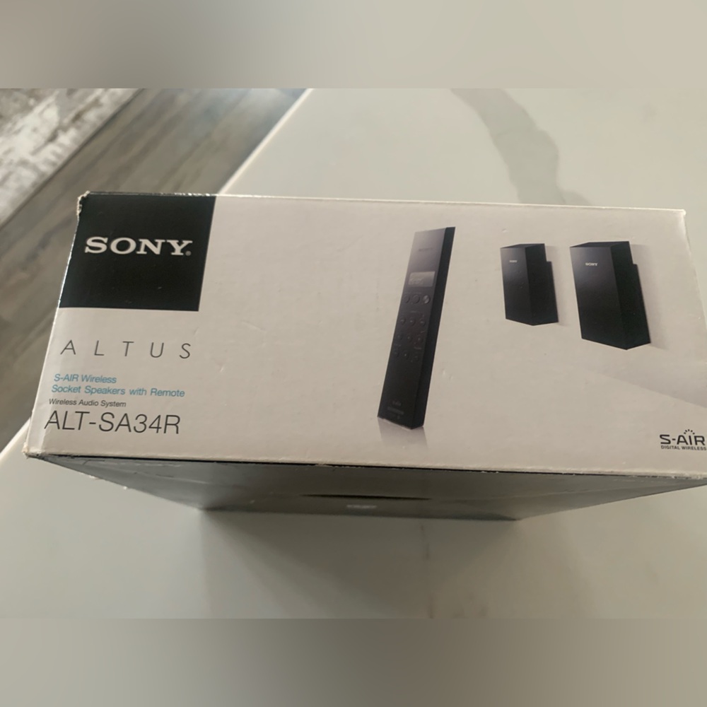 Sony Altus S-Air Wireless Socket Speakers with Remote. ALT-SA34R - Picture 3 of 5
